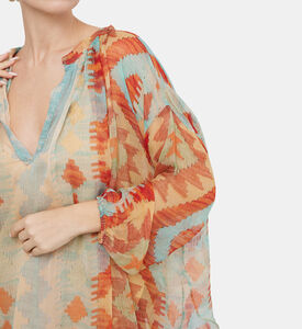 Tubane Chiffon Printed Blouse Tubane Chiffon Printed Blouse
