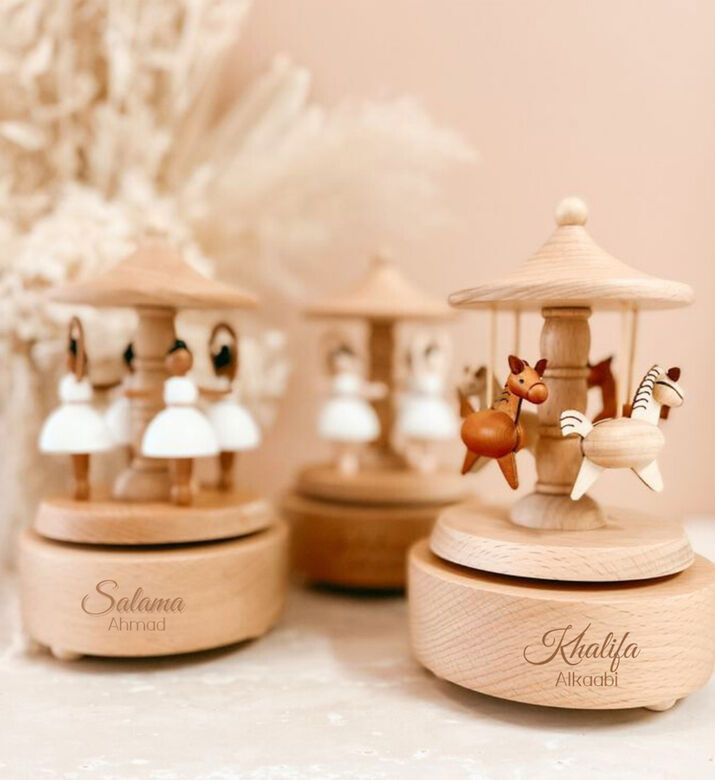 حصان دائري موسيقي مخصص