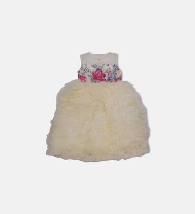 Sequin Floral Sleeveless Dress