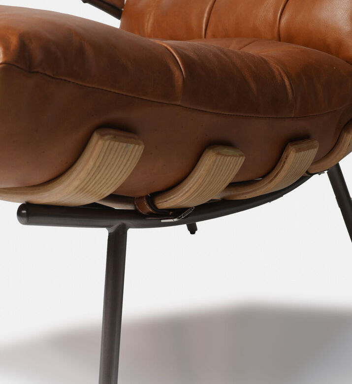 Home Deco and More Kensington Leather Armchair, Packshot View