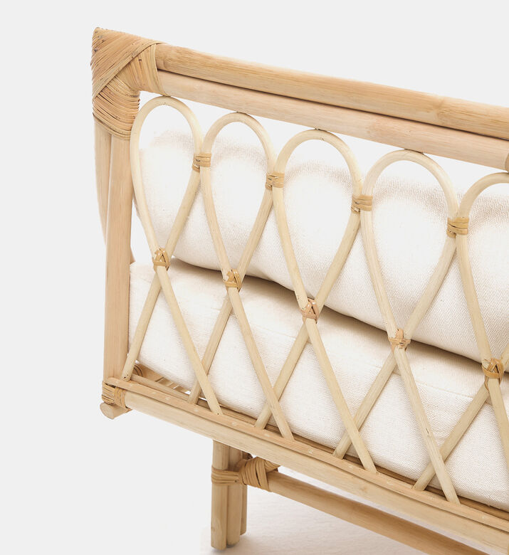 Charmella Rattan Polished Daybed