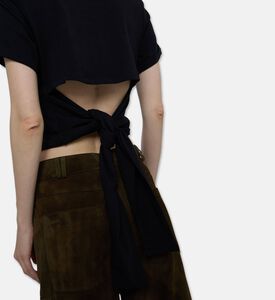 Ba and Sh Ts Blanca, Black, Xs, Model View