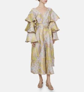 All-over Print Long-sleeve Jumpsuit All-over Print Long-sleeve Jumpsuit