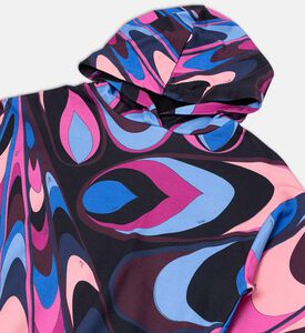 All-over Printed Hooded Sweatshirt