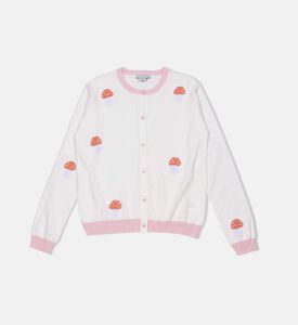 Mushroom Delight Knit Cardigan