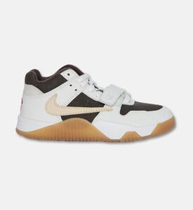 Nike Jumpman Jack Sail Leather Sneakers, Packshot View
