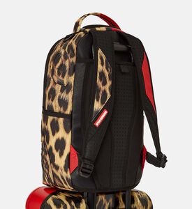 حقيبة أمتعة محمولة بشكل فهد مقسومة