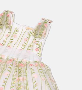 Floral Embroidered Tulle Dress Floral Embroidered Tulle Dress