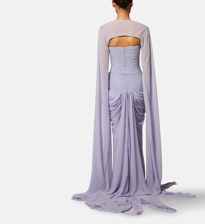 Zeena Zaki Dress Long, Model View