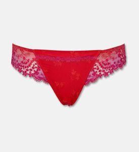 Simone Perele Floral-embroidery Mid-rise Tanga, Packshot View