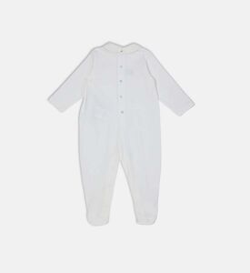 Logo-embroidery Regular-fit Romper