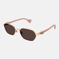 Acetate Hexagonal Shape Sunglasses 56