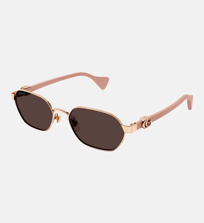 Acetate Hexagonal Shape Sunglasses 56