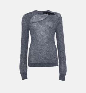 Cut-out Buckle Sweater Cut-out Buckle Sweater