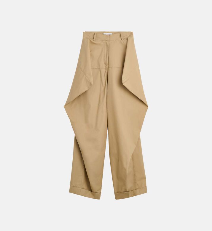 Button-down Ankle-length Pants
