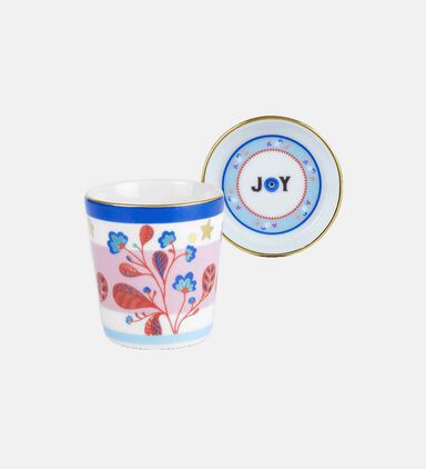 Mamma Mia Leaves Saucer Espresso Cup - 5.5 X 7 Cm