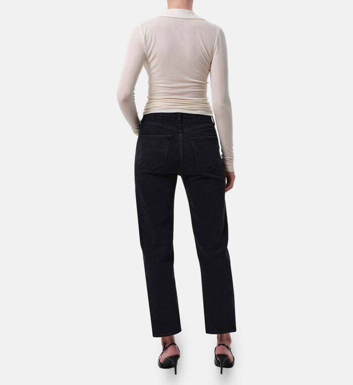 Citizen of Humanity Straight-leg Button Closure Pants, Model View