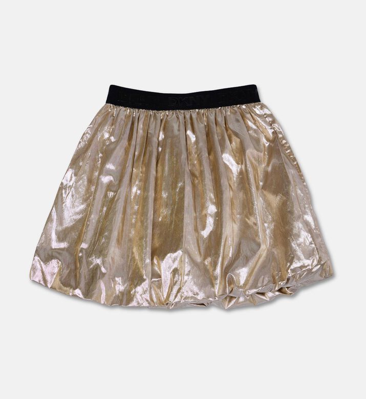 DKNY Metallic Elastic Waistband Skirt, Packshot View