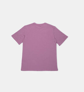 Star Printed Knitted Cotton T-shirt Star Printed Knitted Cotton T-shirt