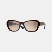 Acetate Geometric-shape Sunglasses
