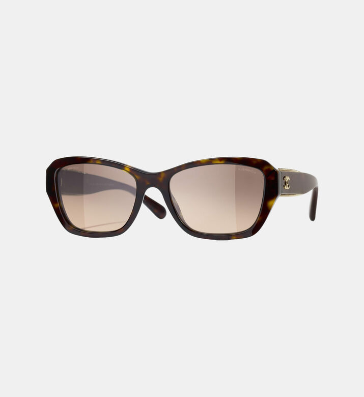 Acetate Geometric-shape Sunglasses