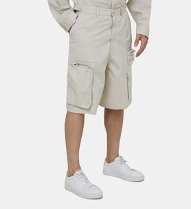 Knee-length Shorts With Multiple Pockets