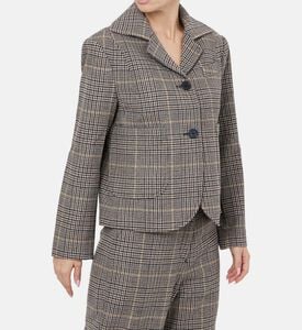 Scotland Wool Checkered Jacket Scotland Wool Checkered Jacket