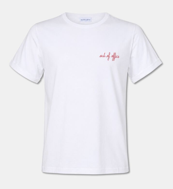 Maison Labiche Embroidered Crewneck T-shirt, Packshot View