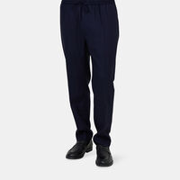 Cropped Wool Stretch Trousers