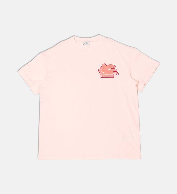 Cotton Logo-applique Crewneck T-shirt