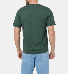 تيشيرت بأكمام قصيرة بنقشة نجوم