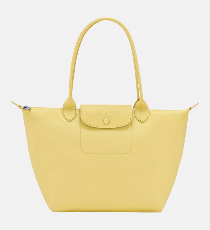 Longchamp Medium Top-handle Tote Bag, Lime, Packshot View