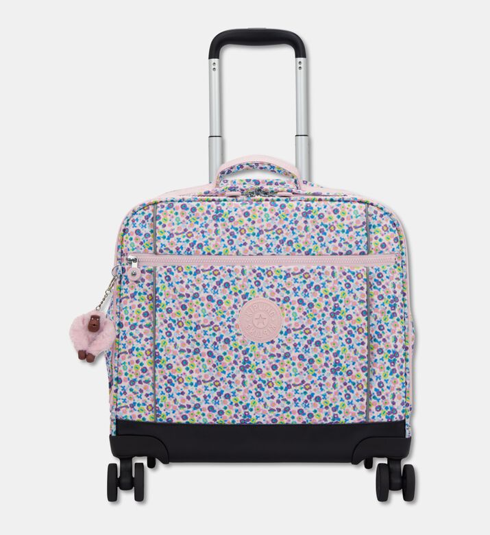 Kipling Digi Flower Wheeled School Bag, Packshot View