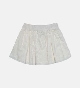 تنورة فيلو مطرزة للبنات