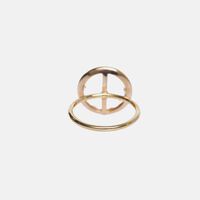 Topaz Black 18k Gold Spinel Ring