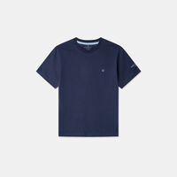 Embroidered Logo Cotton T-shirt