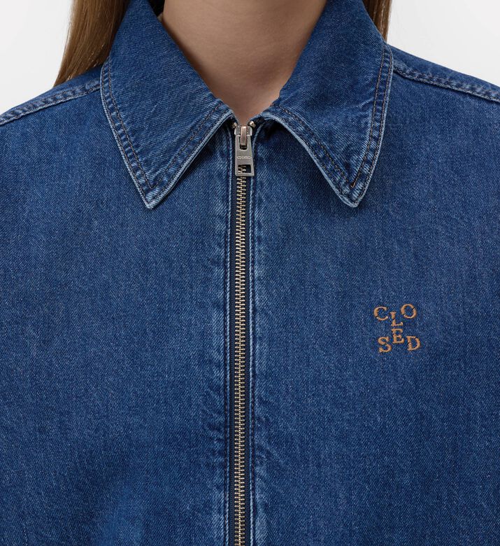 Closed Blouson Denim, Model View
