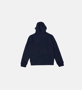 Hackett London Logo-print Contrasting Trim Pullover Hoodie, Packshot View
