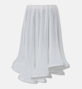 Rowen Rose Skirt Georgette, White, 36, Packshot View
