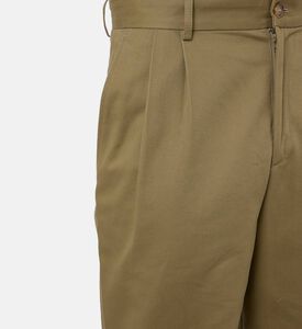 Maison Kitsune Pleated Design Regular-fit Pants, Model View