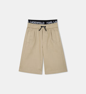 شورت بحزام خصر مطاطي