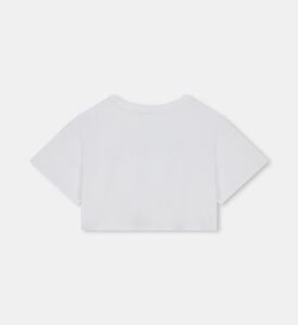Organic Cotton Logo Cropped T-shirt Organic Cotton Logo Cropped T-shirt