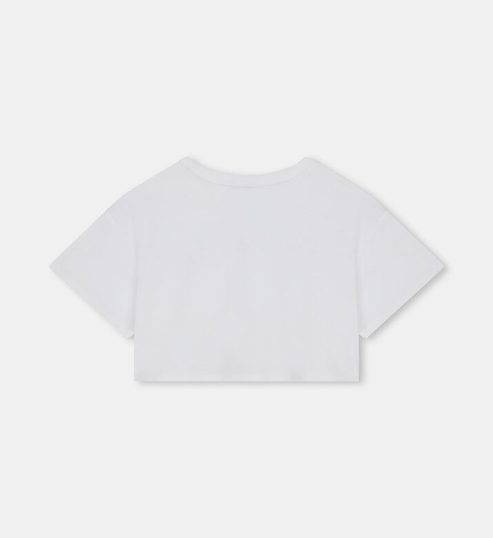 Organic Cotton Logo Cropped T-shirt Organic Cotton Logo Cropped T-shirt
