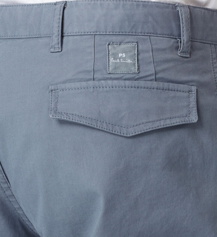 Paul Smith Tapered Fit Stretch Cotton Chino Pants, Model View