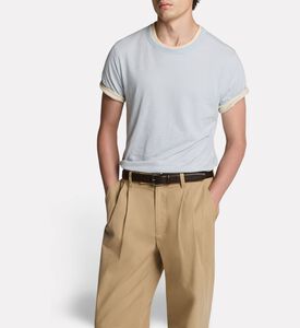 Vince Ts Slub, Grey, M, Model View