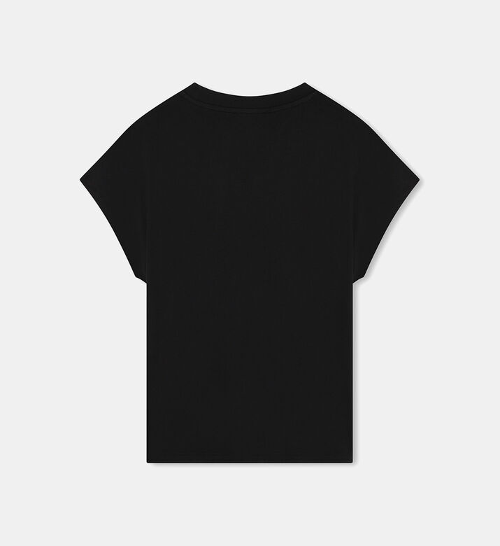 Organic Cotton Strass Illustration T-shirt