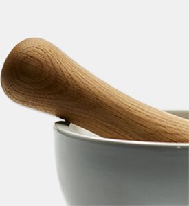 Legnoart Ceramic Mortar Wood Pestle, Packshot View