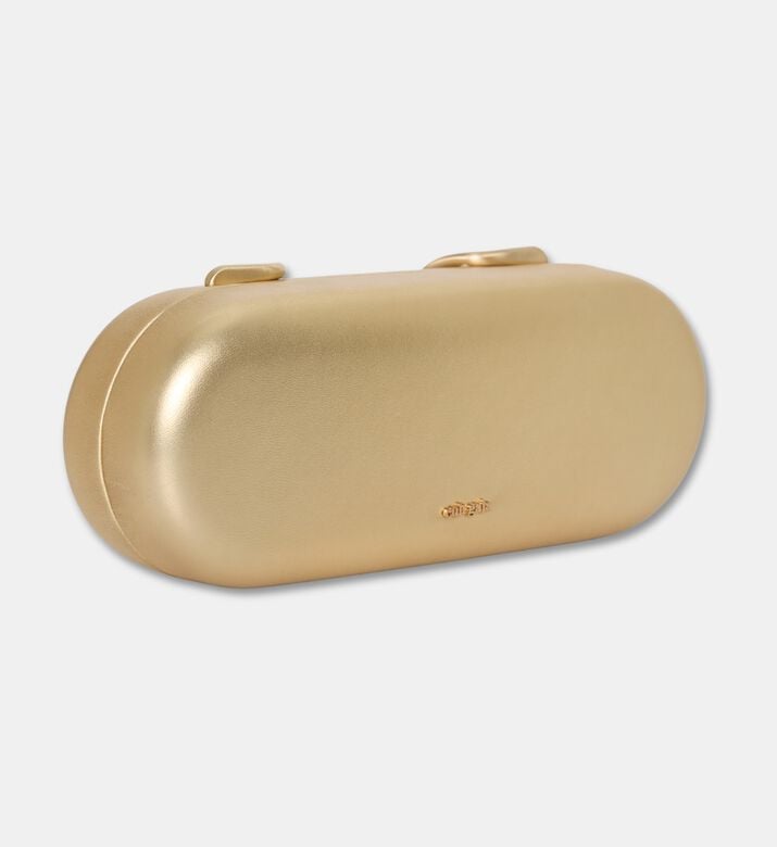 Cult Gaia Ilaria Acrylic Clutch, Gold, Packshot View
