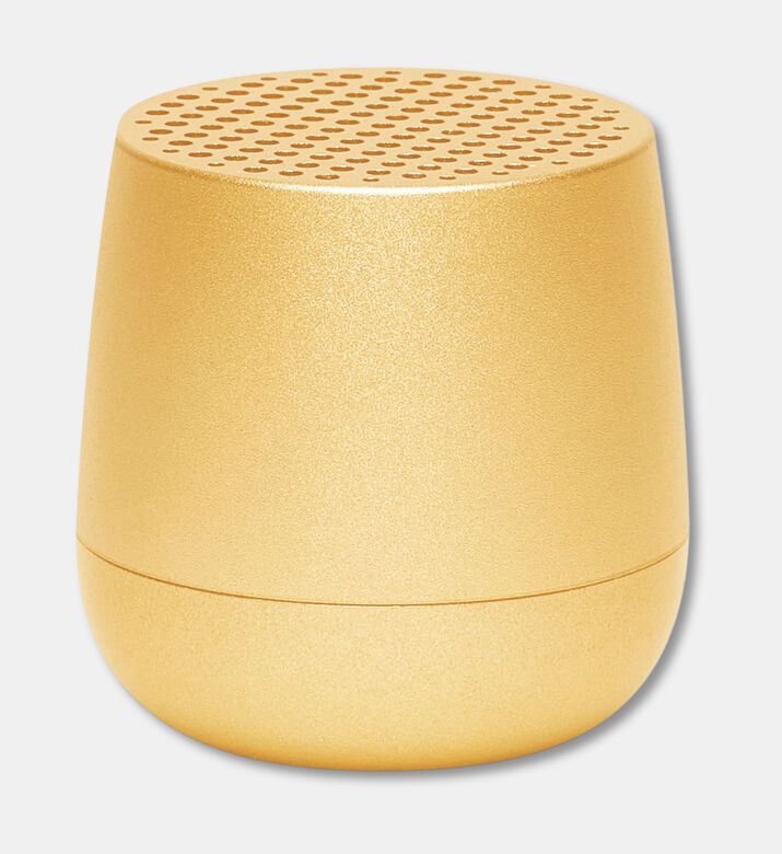 Lexon Design Mini Bluetooth Speaker, Light-yellow, Packshot View