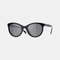 Acetate Oval-shape Sunglasses